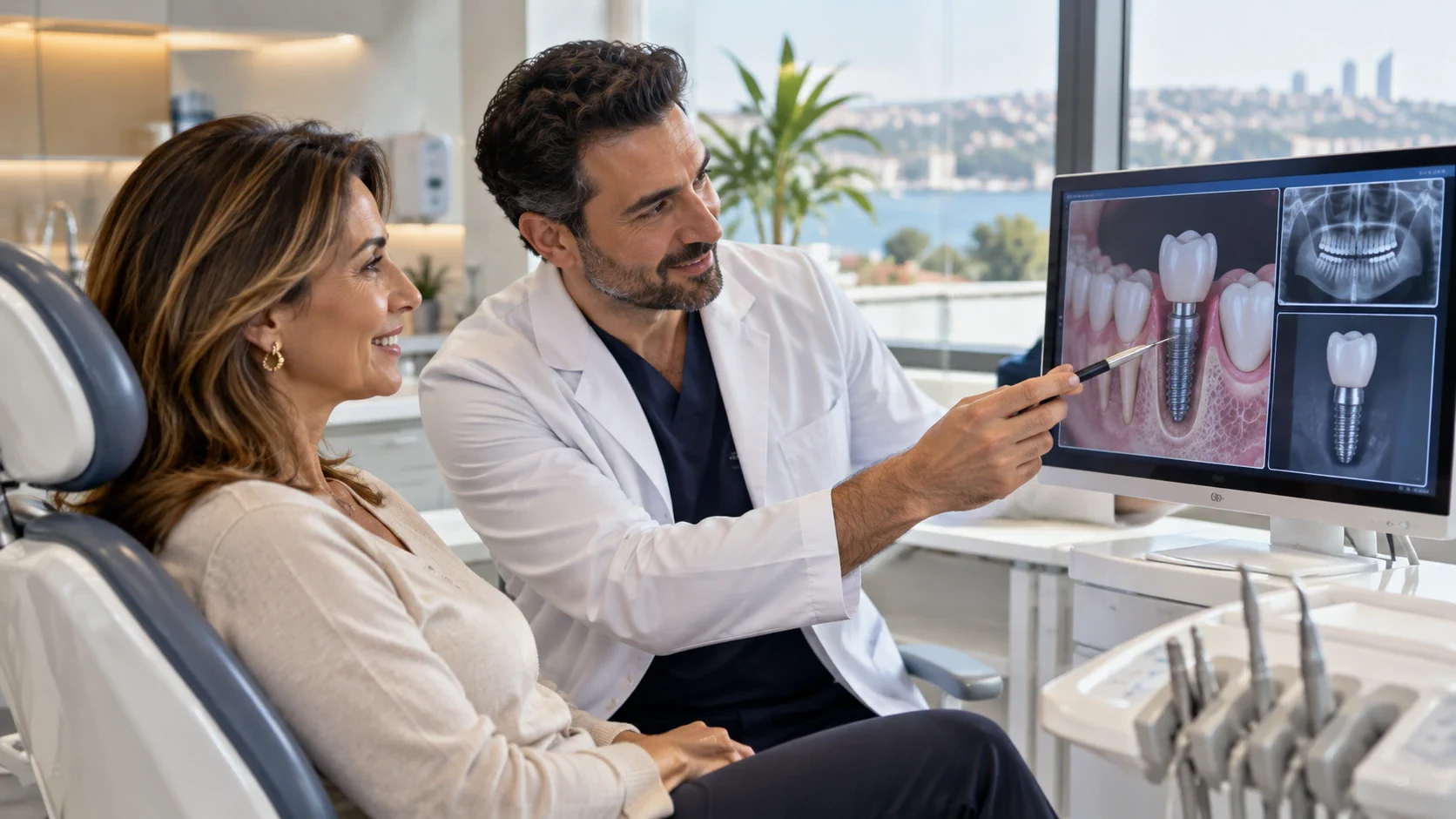 Équipe médicale préparant une consultation